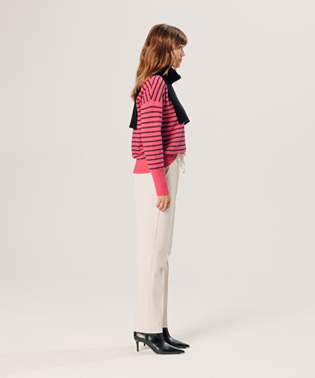 Rodier Col En Cachemire Noir