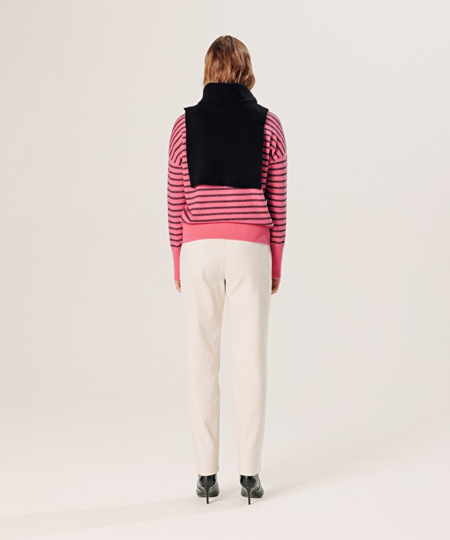 Rodier Col En Cachemire Noir