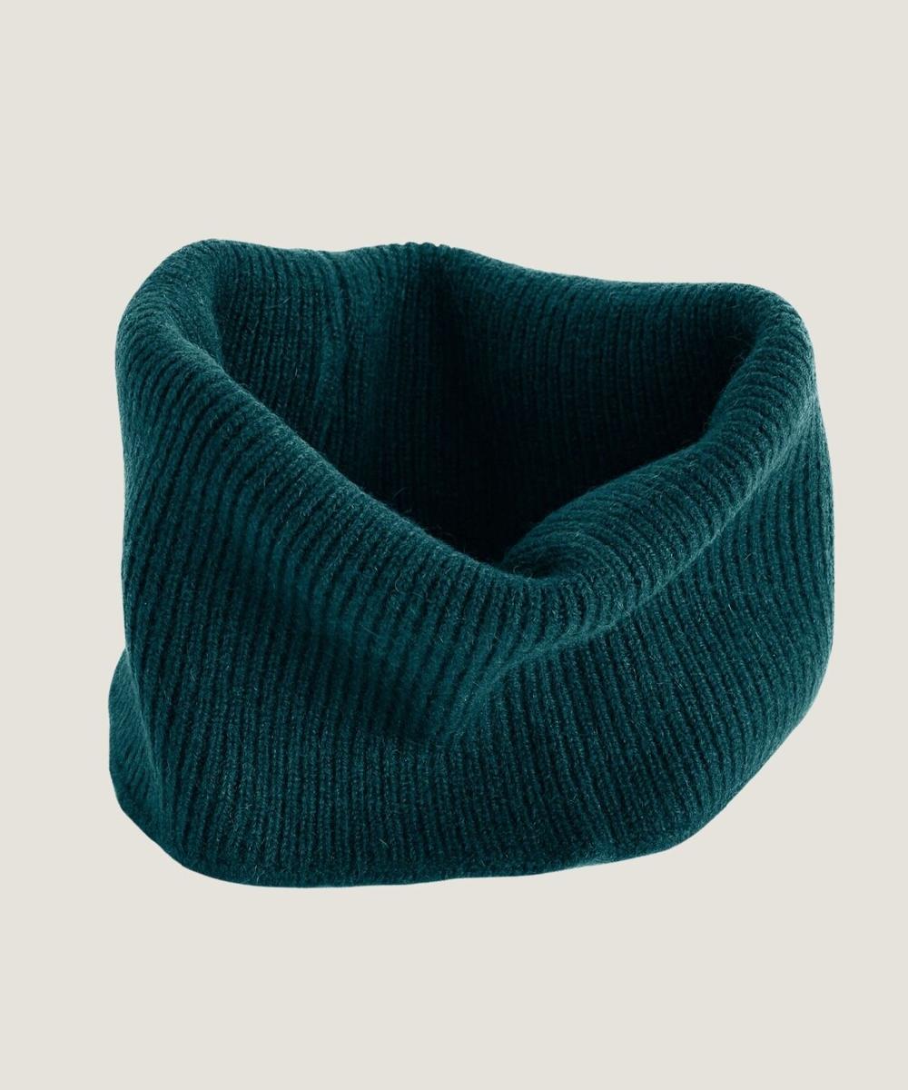 rodier Col en cachemire vert canard