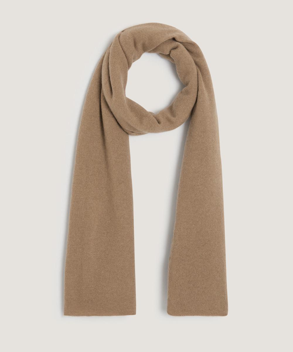 rodier Écharpe en cachemire marron camel