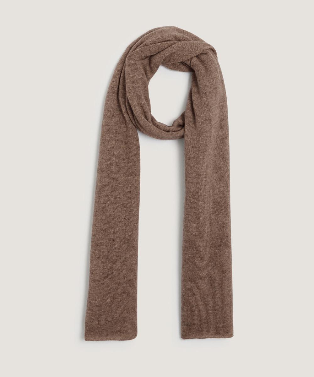 rodier Écharpe en cachemire marron havane