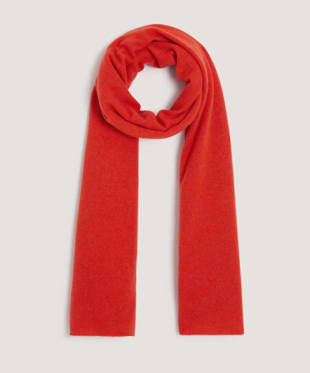 rodier Écharpe en cachemire orange