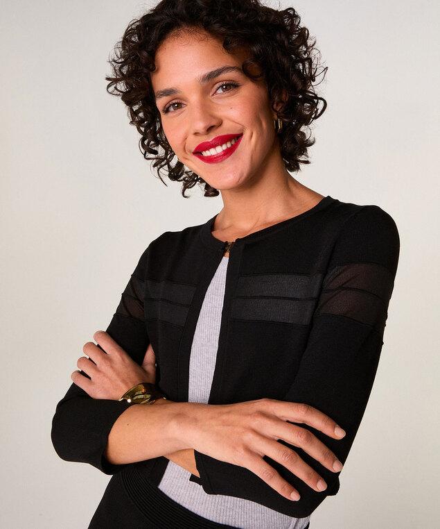 Rodier Gilet Court Noir