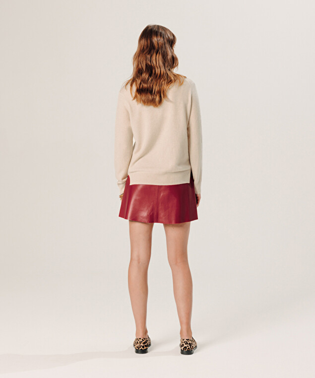 Rodier Gilet En Cachemire Beige