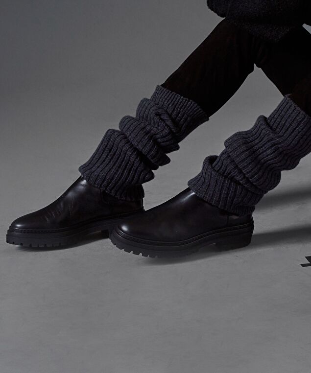 Rodier Guêtres En Laine Mérinos OEKO-TEX® Gris