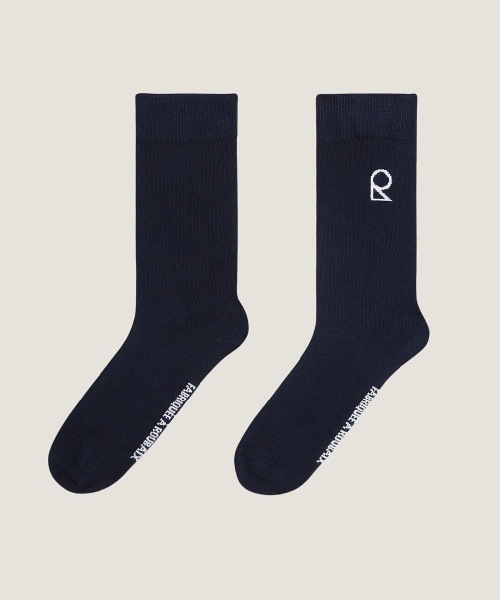 rodier La chaussette unisexe Rodier bleu marine