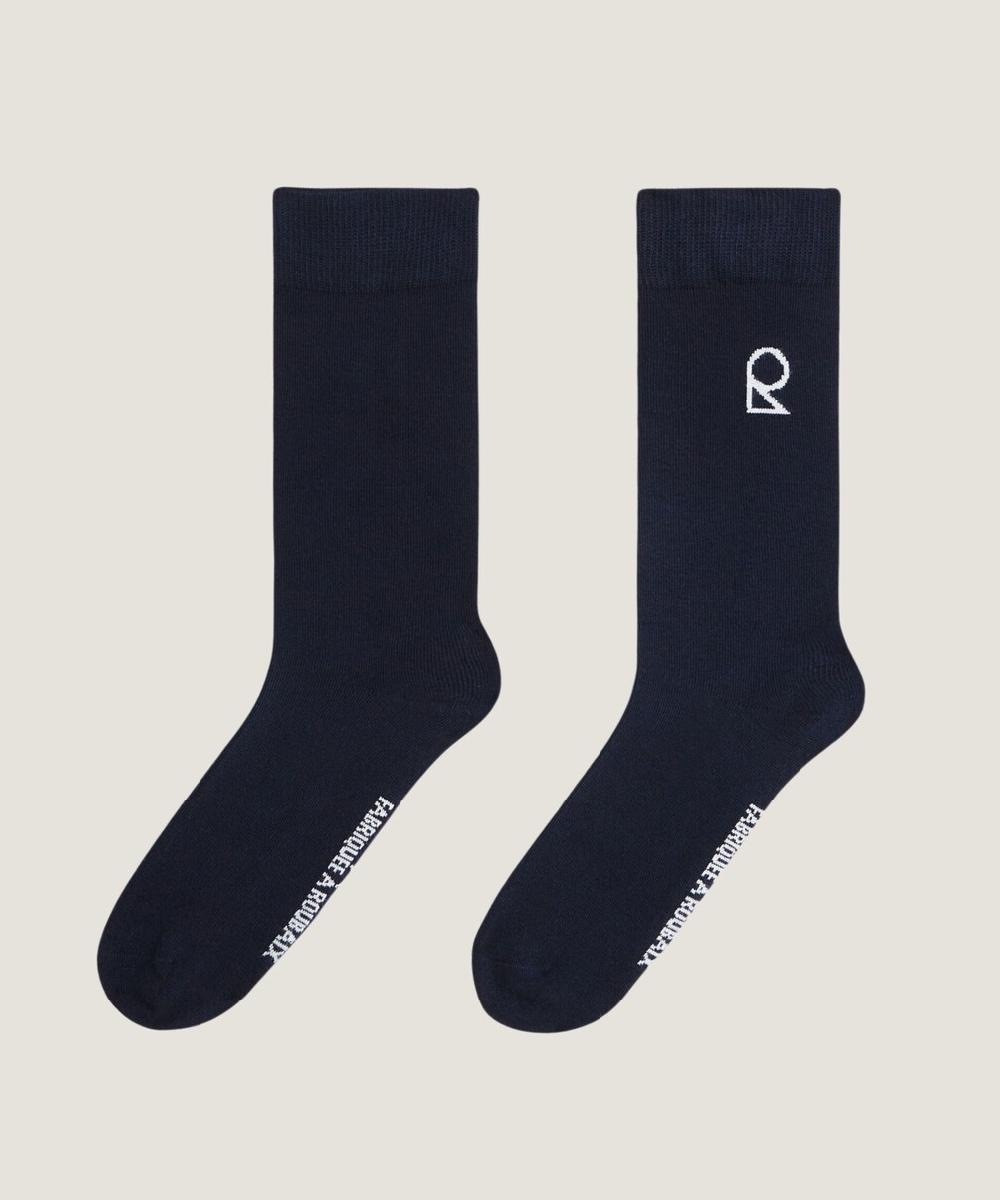 rodier La chaussette unisexe Rodier bleu marine