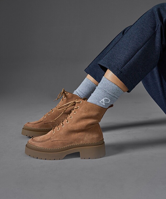 Rodier La Chaussette Unisexe Rodier Gris Chiné