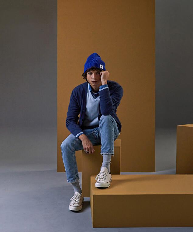 Rodier La Chaussette Unisexe Rodier Gris Chiné