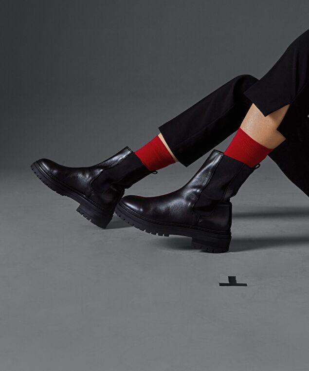 Rodier La Chaussette Unisexe Rodier Rouge