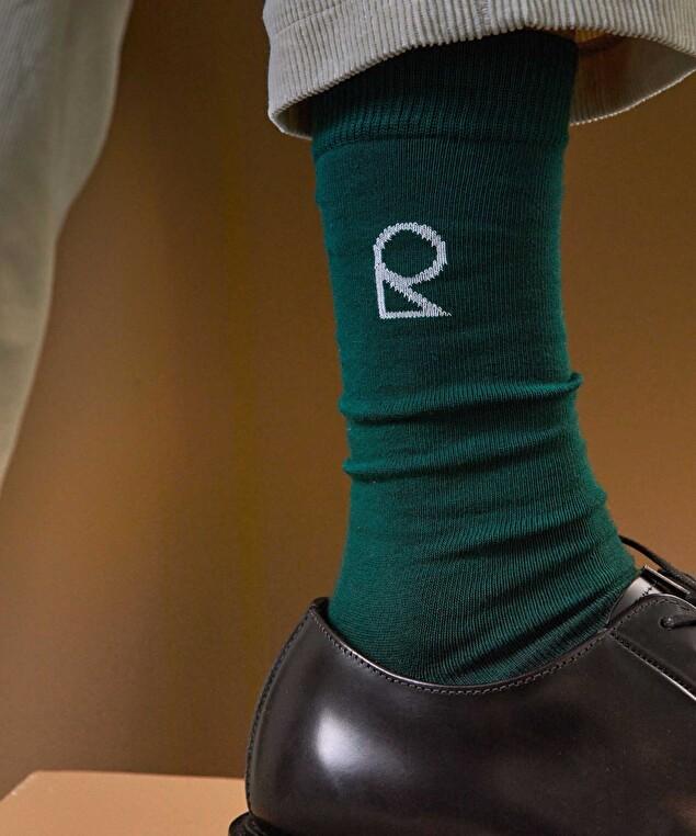 Rodier La Chaussette Unisexe Rodier Vert Foncé