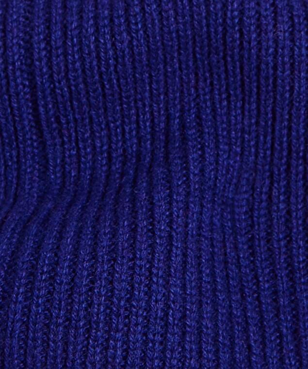 Rodier Mitaine En Cachemire Bleu Outremer