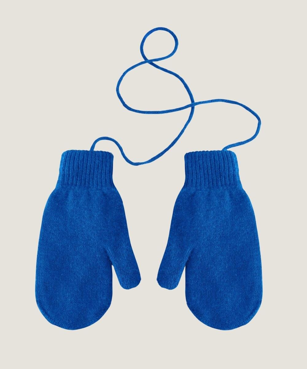 rodier Moufles en cachemire bleu outremer