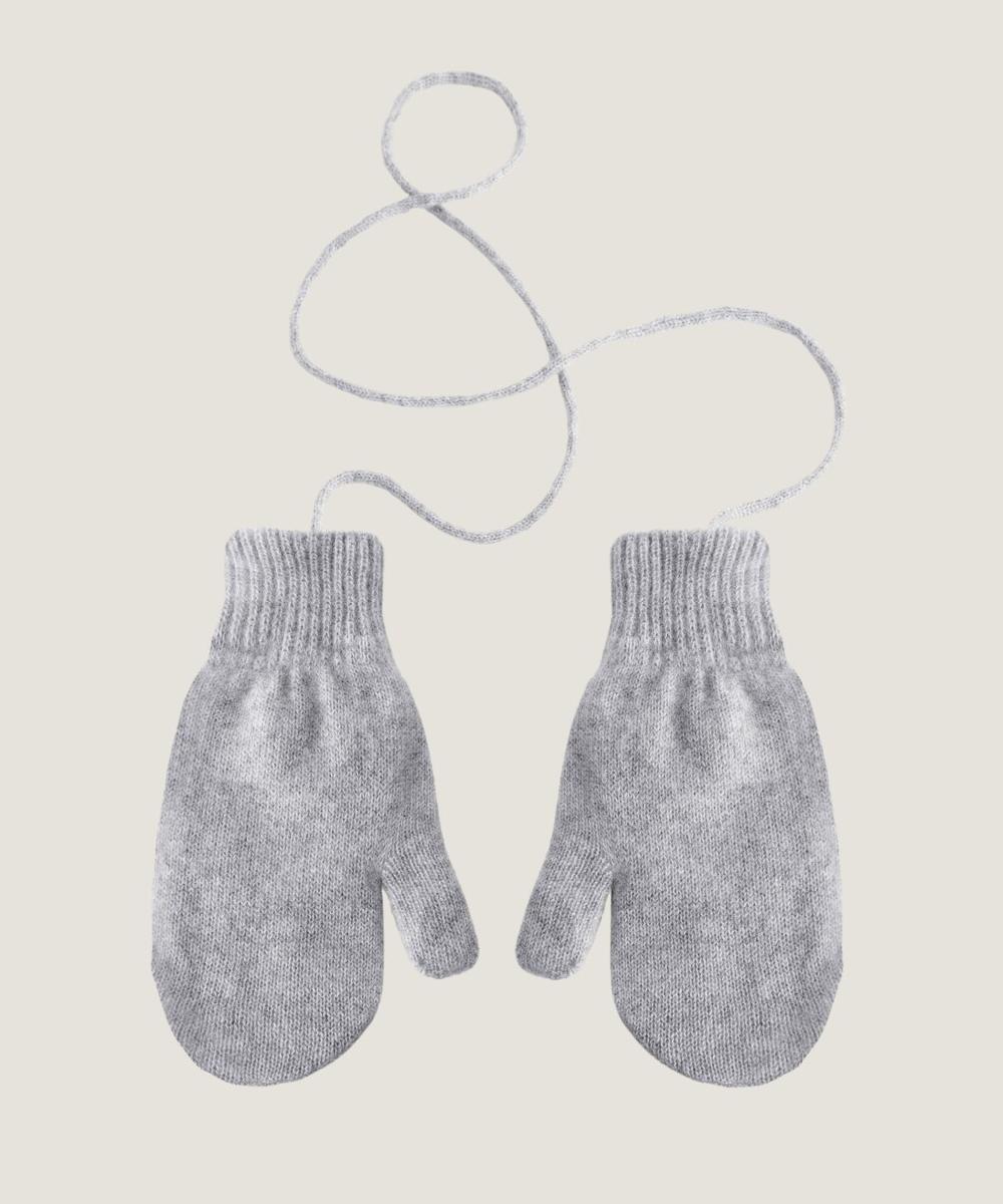 rodier Moufles en cachemire gris clair