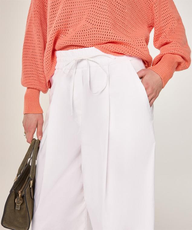 Rodier Pantalon Blanc Large Blanc