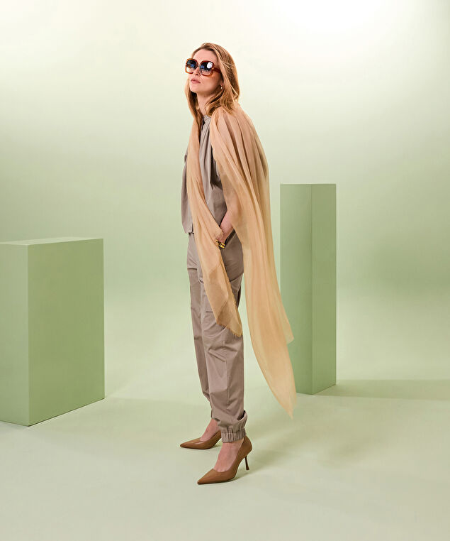 Rodier Pantalon Cargo Beige