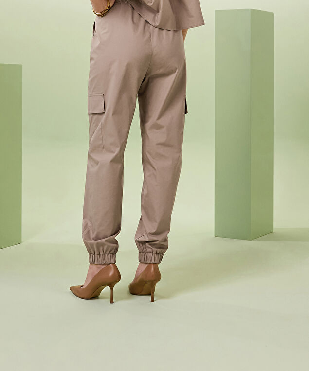 Rodier Pantalon Cargo Beige