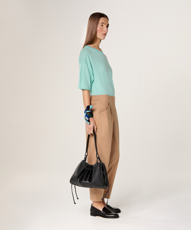 Rodier Pantalon Chino Marron Moka