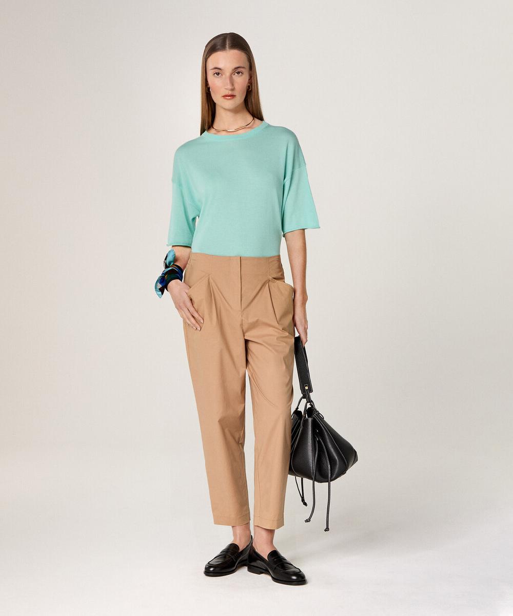 rodier Pantalon chino marron moka