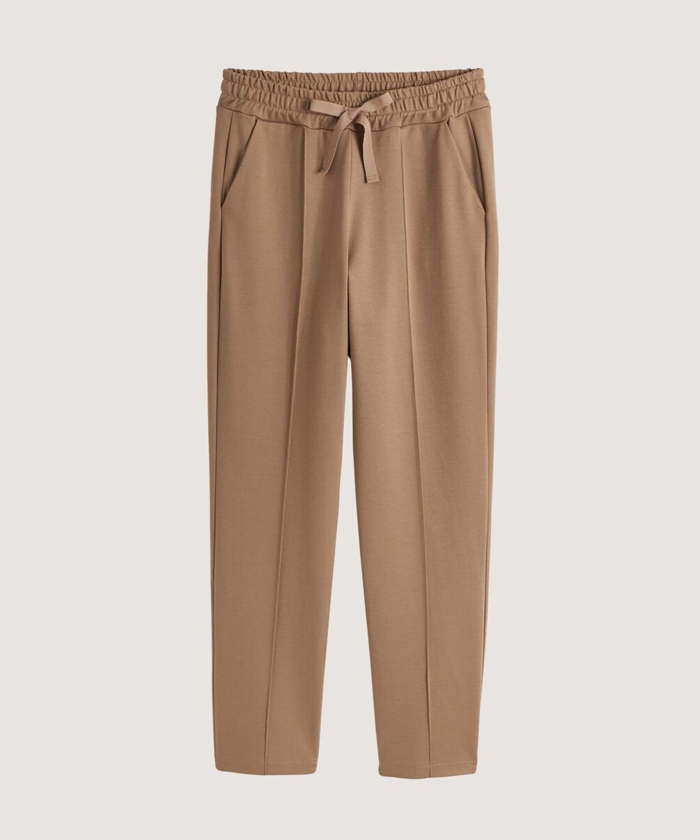 rodier Pantalon jogging milano beige foncé