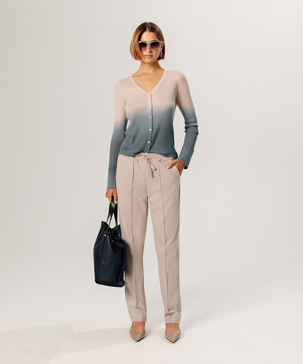 rodier Pantalon jogging milano beige