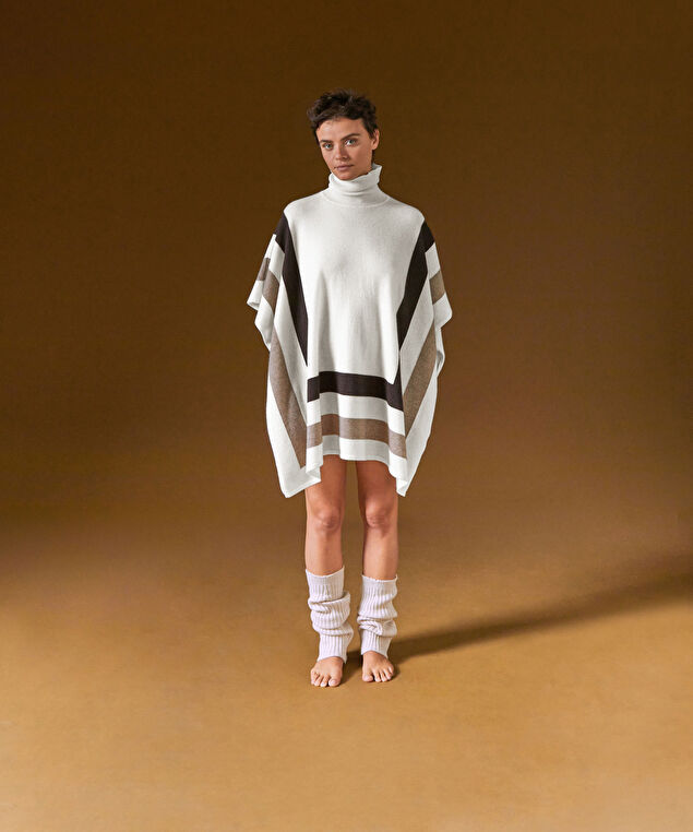 Rodier Poncho En Cachemire Poncho En Cachemire