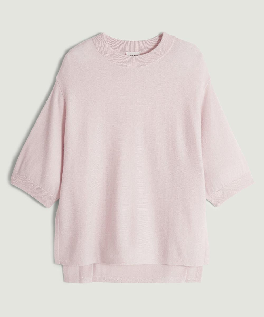 rodier Poncho manches 3/4 cachemire grège