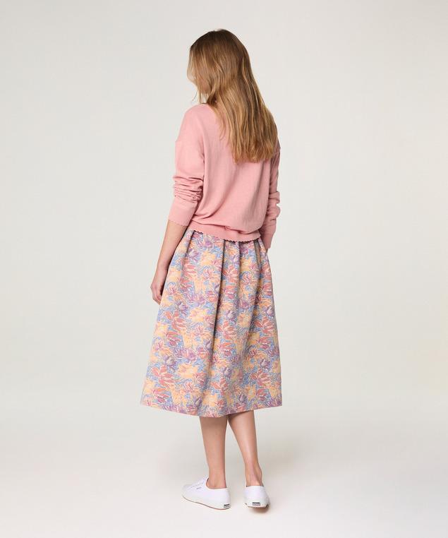 Rodier Pull Col Rond En Coton Bois De Rose