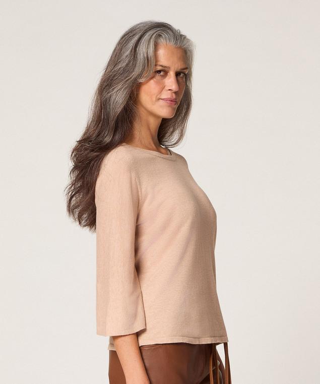 Rodier Pull Manches Courtes Beige