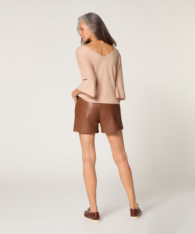 Rodier Pull Manches Courtes Beige
