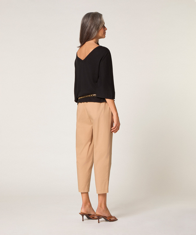 Rodier Pull Manches Courtes Noir