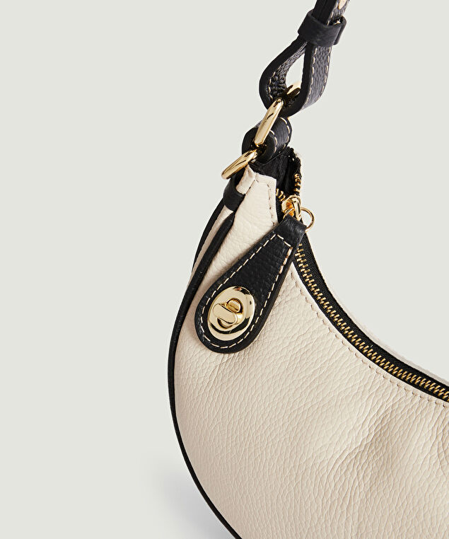 Rodier Sac Demi-lune Lola Beige