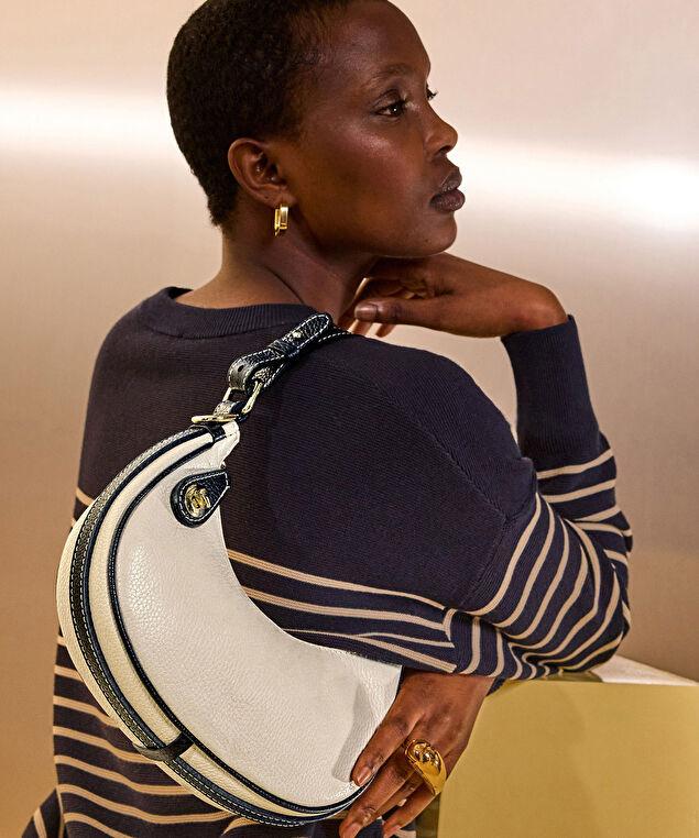 Rodier Sac Demi-lune Lola Beige