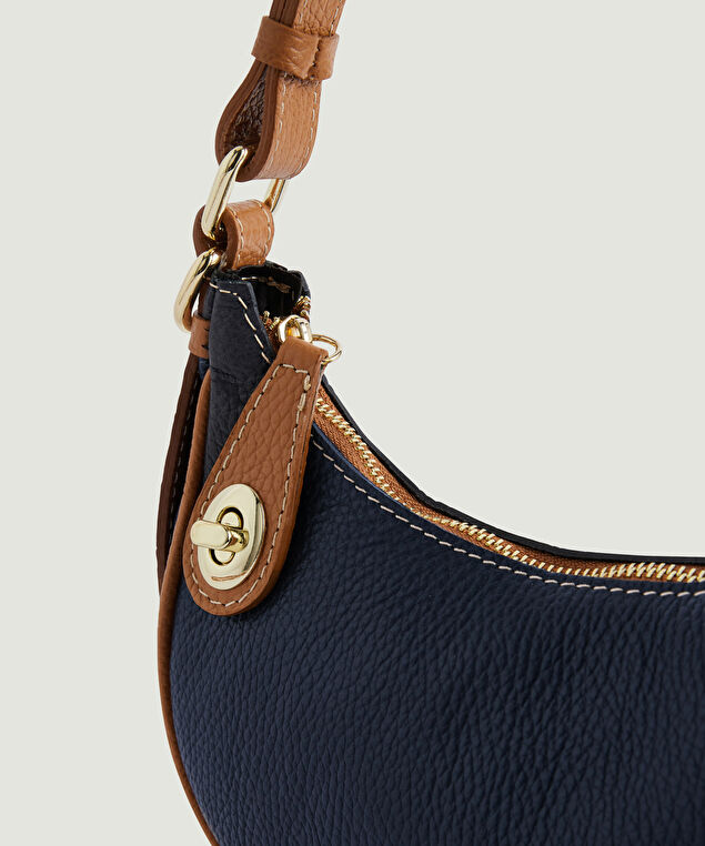 Rodier Sac Demi-lune Lola Bleu Marine