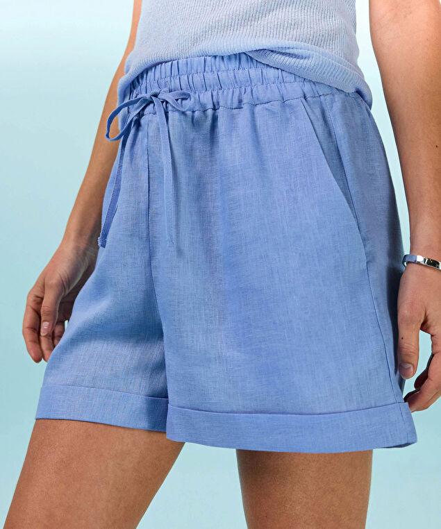 Rodier Short En Lin Lavande