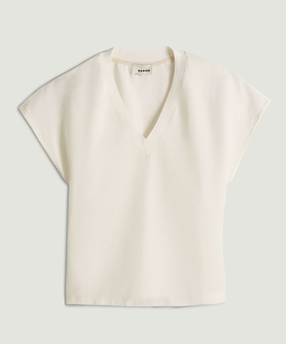 rodier T-shirt blanc