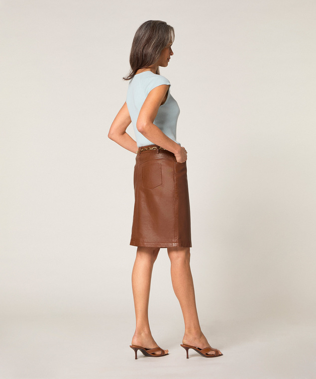 Rodier Top à Côtes Bleu Aqua