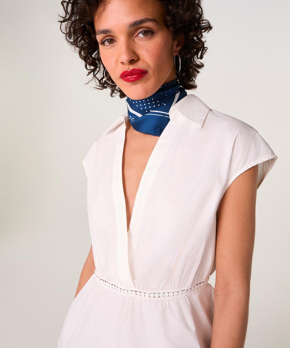 rodier Top blanc en coton blanc