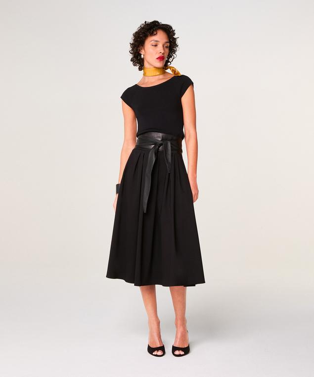 Rodier Top Encolure Bateau Noir