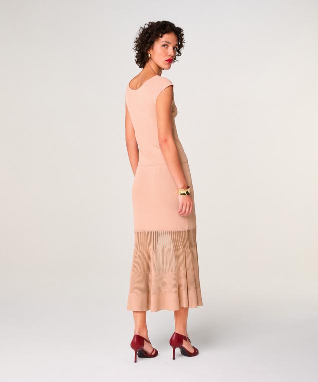 Rodier Top Encolure Bateau Rose Poudré