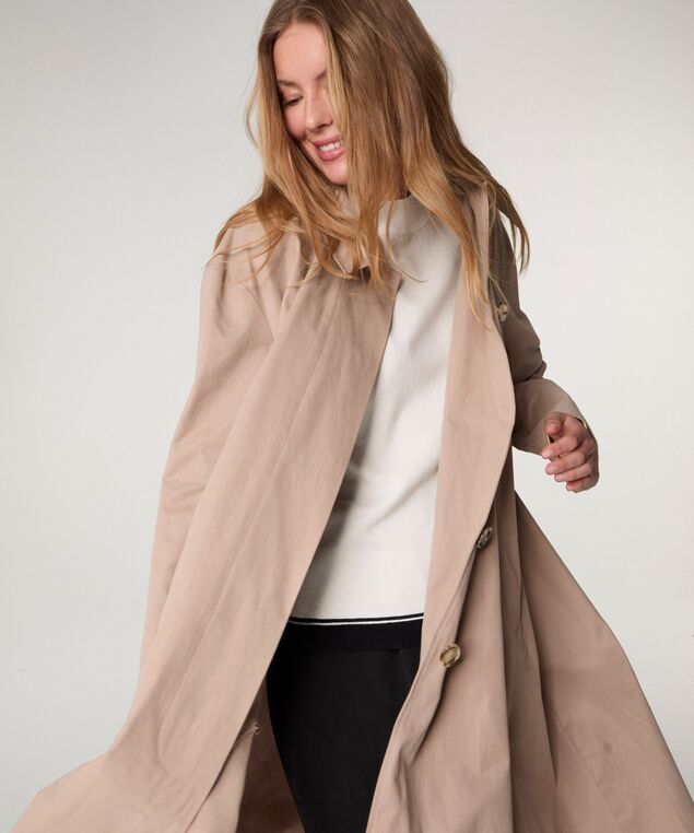 Rodier Trench Coat Beige