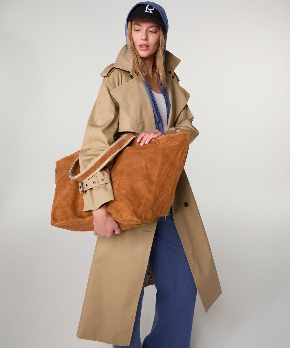 rodier Trench-coat oversize beige
