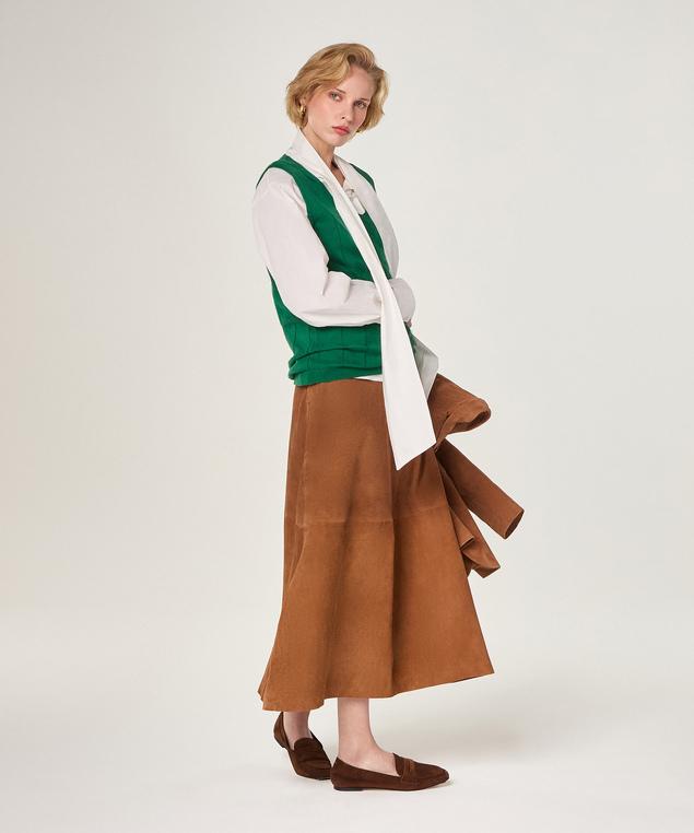 Rodier Tunique En Coton Vert Bouteille