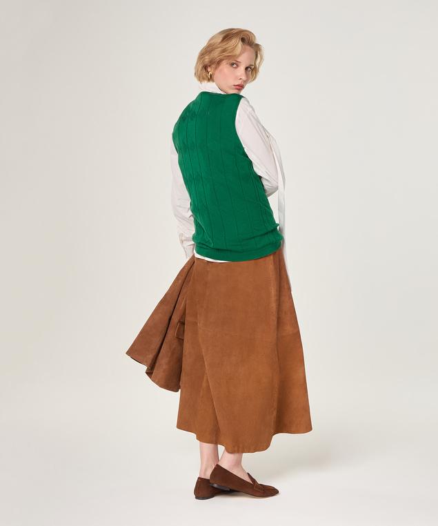 Rodier Tunique En Coton Vert Bouteille