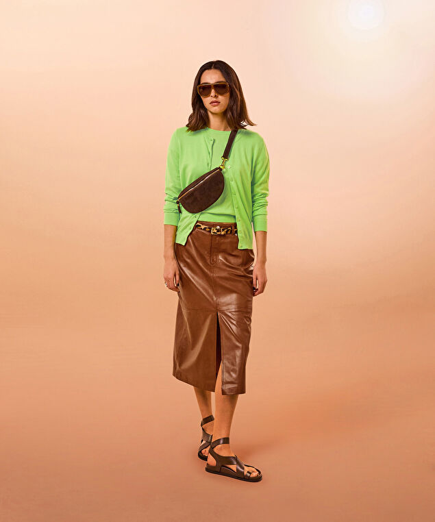 Rodier Twin-set Coton Vert Tilleul