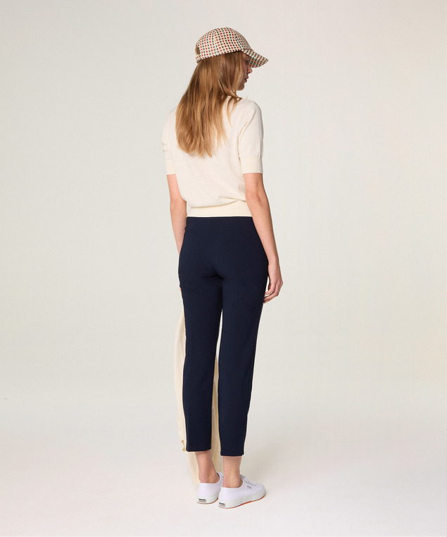 Rodier Twin-set En Coton Blanc écru