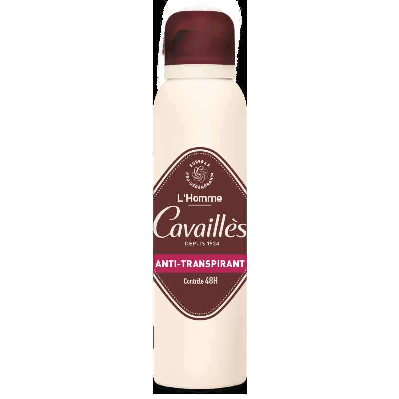 rogé cavaillès Anti-transpirant Homme contrôle 48h Spray