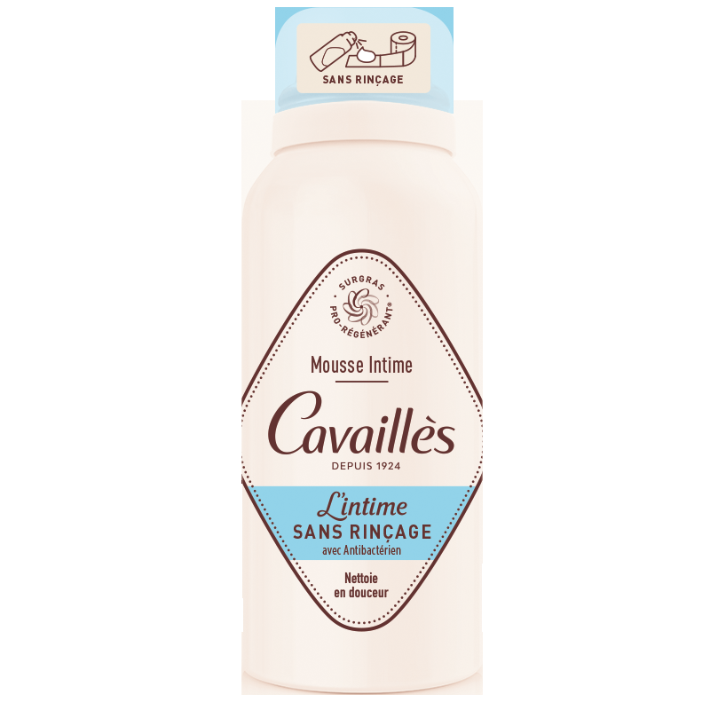 rogé cavaillès Mousse Intime sans rinçage avec Antibactérien