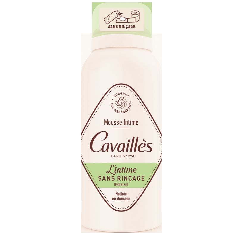 rogé cavaillès Mousse Intime sans rinçage Hydratant