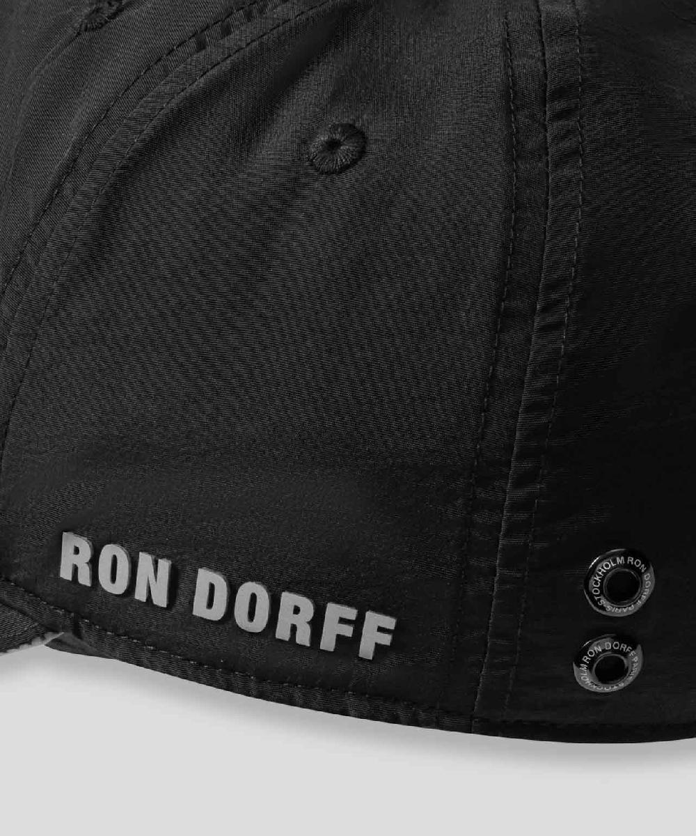 Ron Dorff Casquette De Sport Avec Passepoil Réfléchissant Noir